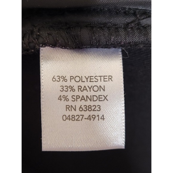 CJ Banks Black Dress Pants Straight Leg Womens‎ Size 20W Lot of 2 - Picture 5 of 7